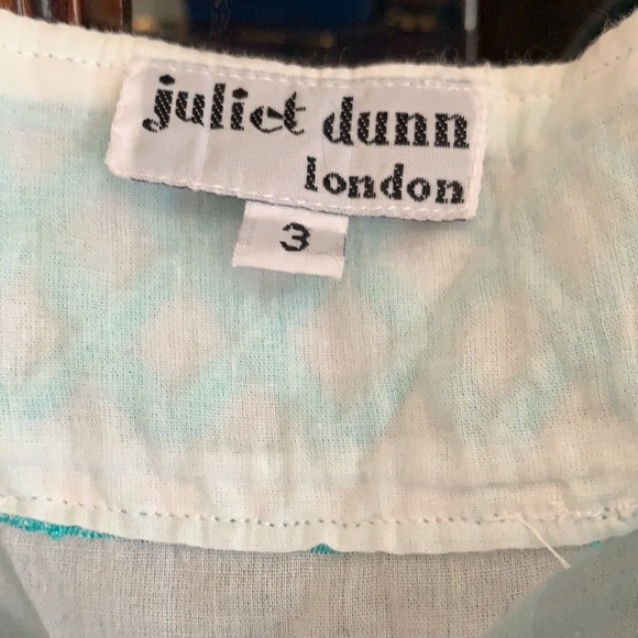 Juliet Dunn London 100.% cotton embroidered dress - Picture 4 of 7